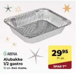 Dagrofa Food Service ABENA Alubakke 1/2 gastro tilbud