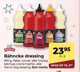 Dagrofa Food Service Bähncke dressing tilbud
