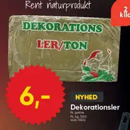 BigDollar NYHED Dekorationsler tilbud