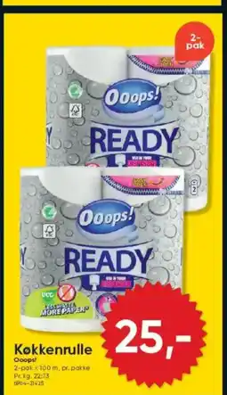 BigDollar Køkkenrulle Ooops! tilbud