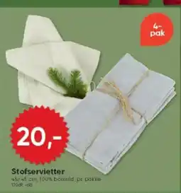 BigDollar Stofservietter tilbud