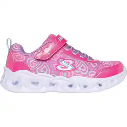 Sport 24 Skechers Heart Lights Boogie Love Velcro Sneakers M/Lys Børn tilbud