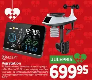 Vejrstation, DKK 699.95