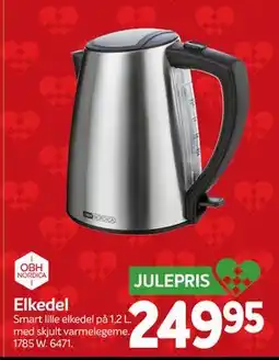 Din Isenkræmmer Elkedel, DKK 249.95 tilbud