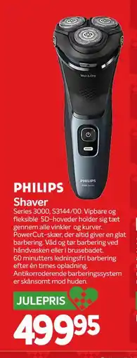 Din Isenkræmmer Shaver, DKK 499.95 tilbud