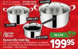 Din Isenkræmmer Kasserolle med låg, DKK 199.95 tilbud