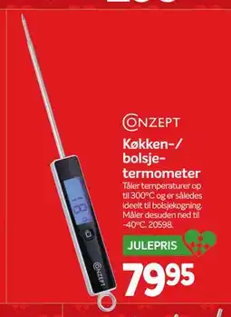 Din Isenkræmmer Køkken-/ bolsjetermometer, DKK 79.95 tilbud
