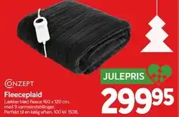 Din Isenkræmmer Fleeceplaid, DKK 299.95 tilbud