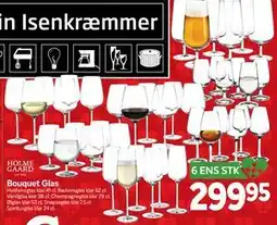 Din Isenkræmmer Bouquet Glas, DKK 299.95 tilbud