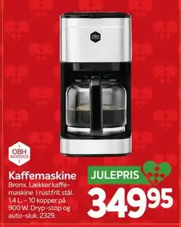 Din Isenkræmmer Kaffemaskine, DKK 349.95 tilbud