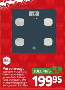 Din Isenkræmmer Personvægt, DKK 199.95 tilbud