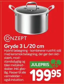Din Isenkræmmer Gryde 3 L/20 cm, DKK 199.95 tilbud