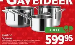 Din Isenkræmmer Grydesæt, DKK 599.95 tilbud