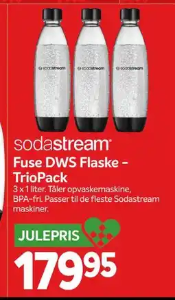 Din Isenkræmmer Fuse DWS Flaske TrioPack, DKK 179.95 tilbud