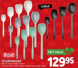 Din Isenkræmmer Grydeskesæt, DKK 129.95 tilbud