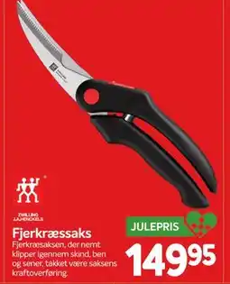 Din Isenkræmmer Fjerkræssaks, DKK 149.95 tilbud