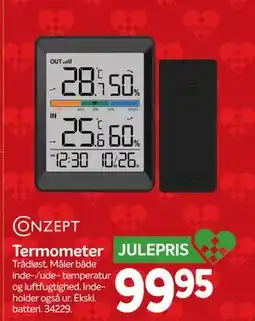 Din Isenkræmmer Termometer, DKK 99.95 tilbud