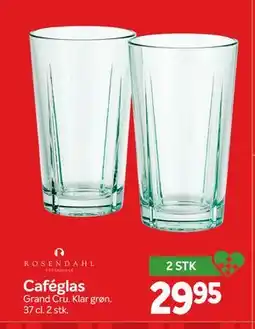 Din Isenkræmmer Caféglas, DKK 29.95 tilbud