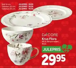 Din Isenkræmmer Krus Flora tilbud