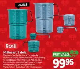 Din Isenkræmmer Målesæt 3 dele, DKK 99.95 tilbud