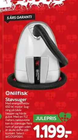 Din Isenkræmmer Støvsuger, DKK 1199 tilbud