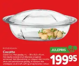 Din Isenkræmmer Cocotte, DKK 199.95 tilbud