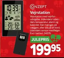 Din Isenkræmmer Vejrstation, DKK 199.95 tilbud