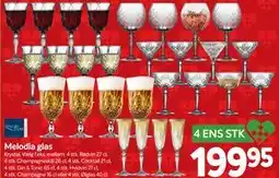 Din Isenkræmmer Melodia glas, DKK 199.95 tilbud