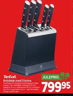 Din Isenkræmmer Knivblok med 5 knive, DKK 799.95 tilbud