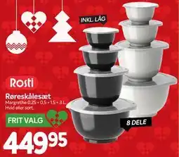 Din Isenkræmmer Røreskålesæt, DKK 449.95 tilbud