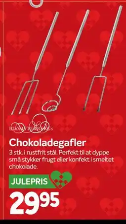Din Isenkræmmer Chokoladegafler, DKK 29.95 tilbud