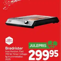 Din Isenkræmmer Brødrister, DKK 299.95 tilbud