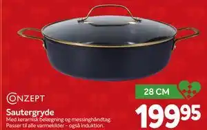 Din Isenkræmmer Sautergryde, DKK 199.95 tilbud
