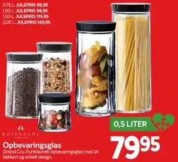 Din Isenkræmmer Opbevaringsglas tilbud