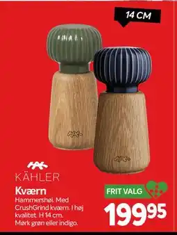 Din Isenkræmmer Kværn, DKK 199.95 tilbud