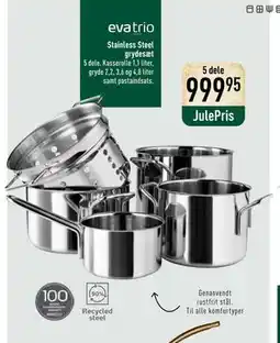 Imerco Stainless Steel grydesæt, DKK 999.95 tilbud