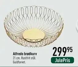 Imerco Alfredo brødkurv, DKK 299.95 tilbud