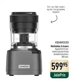 Imerco Minihakker & kværn, DKK 599.95 tilbud