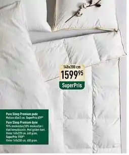 Imerco Pure Sleep Premium pude, DKK 679.95 tilbud
