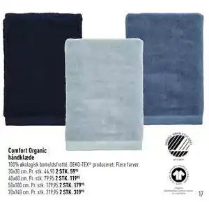 Imerco Comfort Organic håndklæde tilbud