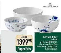 Imerco Gifts with History skålsæt, DKK 1399.95 tilbud