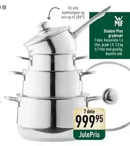 Imerco Diadem Plus grydesæt, DKK 999.95 tilbud