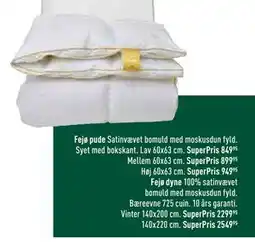 Imerco Fejø dyne tilbud