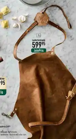 Imerco Læderforklæde, DKK 599.95 tilbud