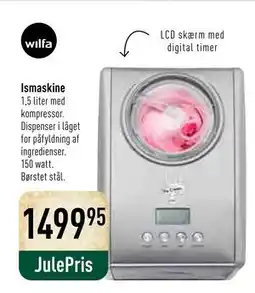 Imerco Ismaskine, DKK 1499.95 tilbud