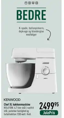 Imerco Chef XL køkkenmaskine, DKK 2499.95 tilbud