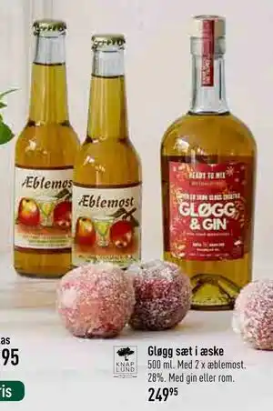 Gløgg sæt i æske, DKK 249.95