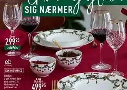 Imerco XO glas, DKK 299.95 tilbud