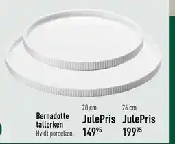 Imerco Bernadotte tallerken tilbud