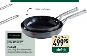 Imerco Pandesæt, DKK 499.95 tilbud